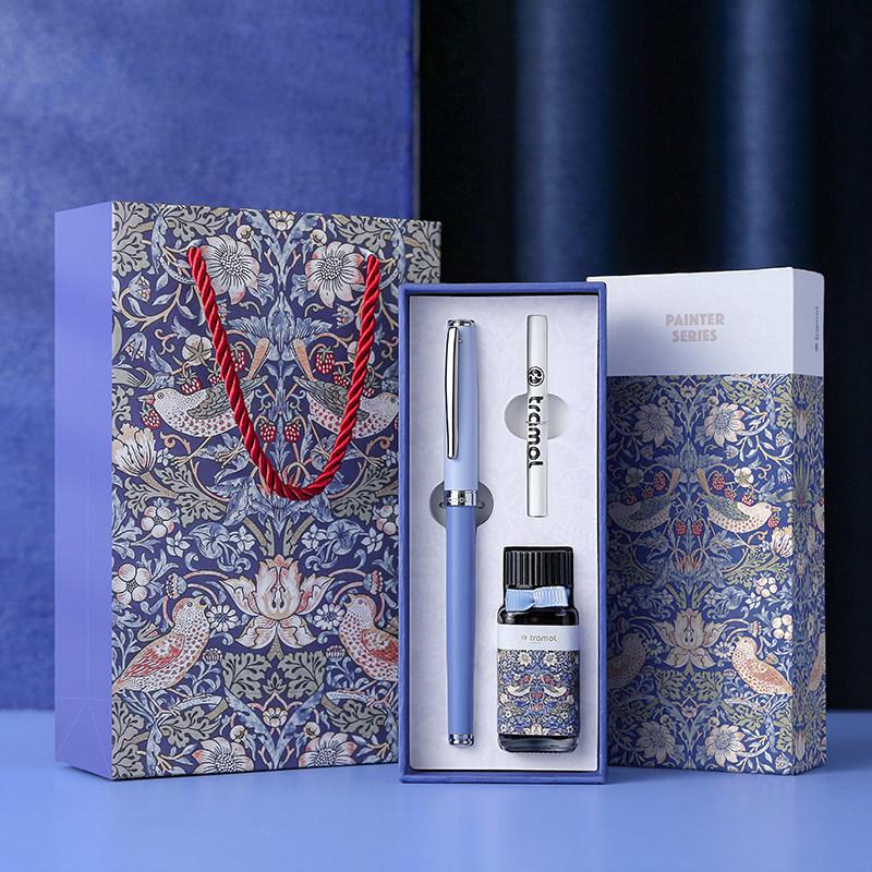 

Tramol Van Gogh Series Fountain Pen Set High-appearance Value Elegant Office School Supplies for Women Men s Gift Stationery M