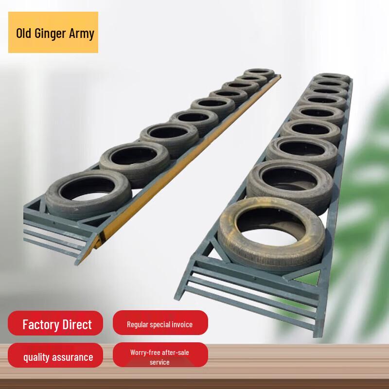 Old General Driving Obstacle Training Tire Road Set