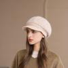 Winter Mother Hat Ladies Fleece Knitted Warm Rabbit Wool Hat In The Elderly Cold Grandma Ear Protection Cotton Hat