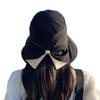 Women's Fashion Bowknot Big Brim Sun Visor Bucket Hat