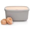 Bread Box with Wooden Lid, -, 33.6x20. FIFFIG DUKA