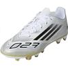 Adidas F50 Club FG/MG Fashionable Comfortable Non-Slip Durable Low-Top Soccer Shoes Kids sneakers White Platinum JI0029