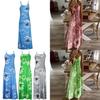 Women's Oversized Floral Printed Sleeveless Maxi Dress For Summer Holidays