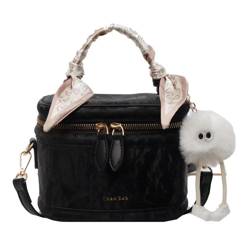 

Сумка Tide женская сумка-ведро нишевого дизайна портативная сумка через плечо чёрный