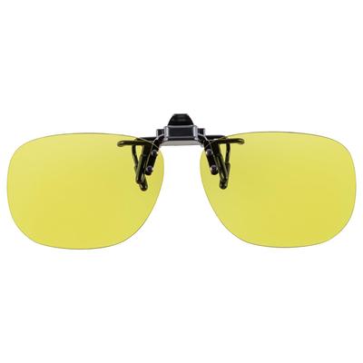 Meigan UV Cover Glare Lens BREAKER Clip-on Sunglasses, Polarized, Photochromic, Protection, Flip-up Glass, Prevention, Height, Yellow, 9351-08