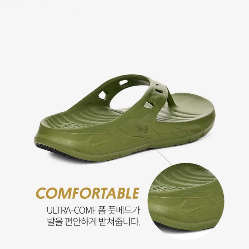Teva Men S Comfortable Slip reSiStant Flip Flop Apretrail Stvm2516110 pSt