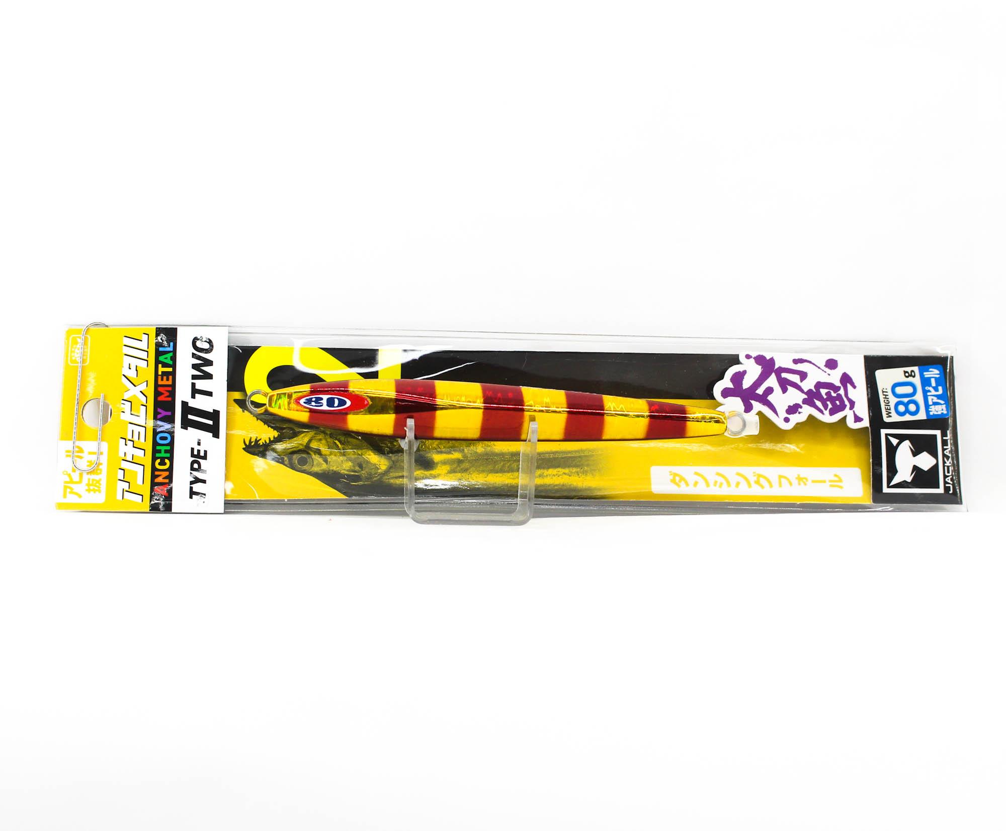 

Jackall Metal Jig Anchovy Type 2 Slow Slide 80 грамм RG Stripe (0110)