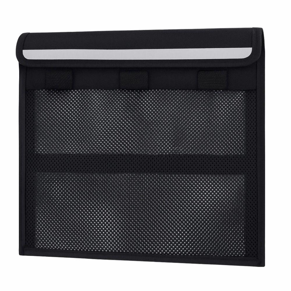 With Lid Boat Organizer Reflective Mesh Bag New Boat Storage Bag  for Gloves Flashlight