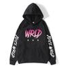 Womens Loose Fit Hooded Sweatshirt Streetwear Style Teenagers Casual Pullover Hoodie
