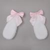 Plush Lolita Hairclips Soft Cosplay Headwear Kawaii Bunny Ears Hairpin  Party Wear