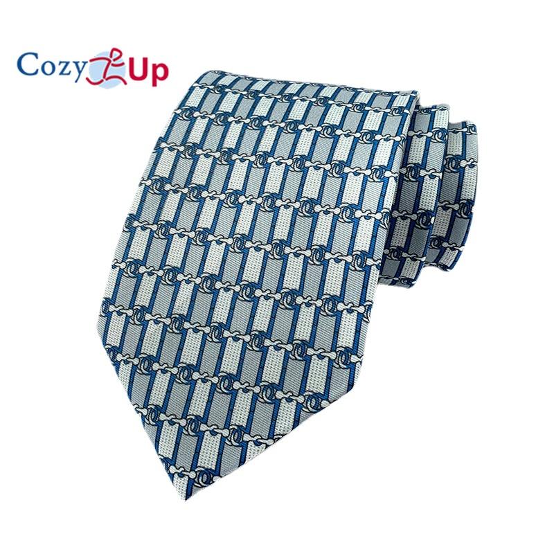 Cozy Up New Tie Men Vintage Print 146x8x3.5cm Holiday Party Wedding