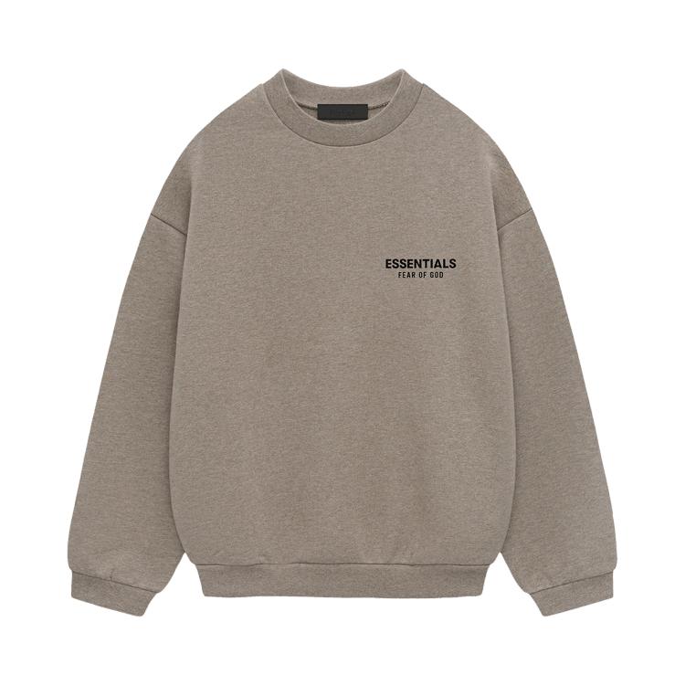 

Fear of God Essentials Fleece Crewneck II Heather Grey Men Tops 192HO246269F XL