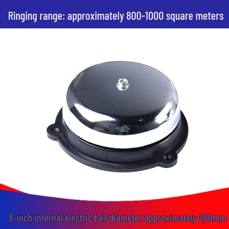Sparkless Indoor/Outdoor Remote-Controlled Timed Electric Bell
