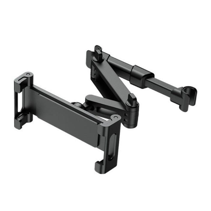 Suporte de Telefone com Apoio de Cabeça Extensível Para Bancos de Carro Suporte de Tablet Ajustável Com Braço Flexível Para Entretenimento no Banco Traseiro