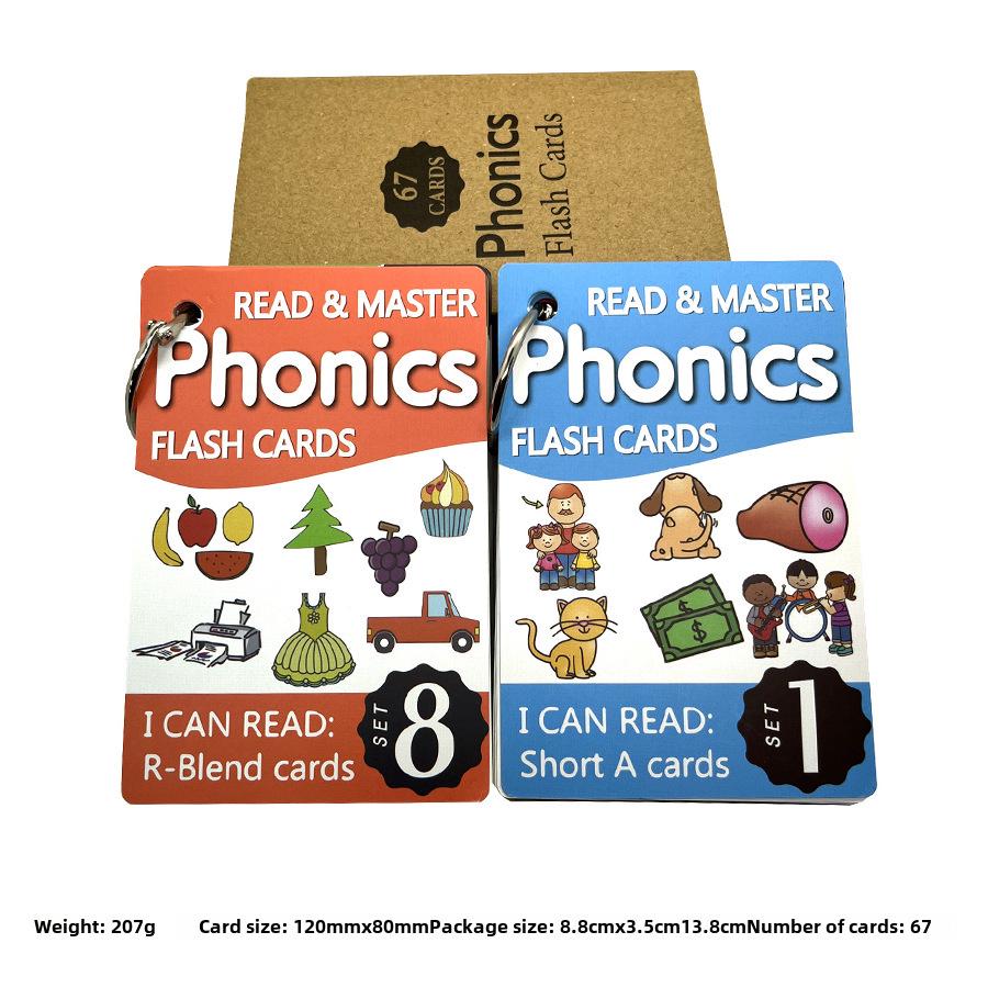 Cross-Border English Flash Cards: Educational Toys for Children - Teaching Aids and Gifts