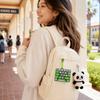 Cute Design Mini Keyboard Pendant 26-Key Keyboard Keychain Decompression Button Toy  Children's Bag