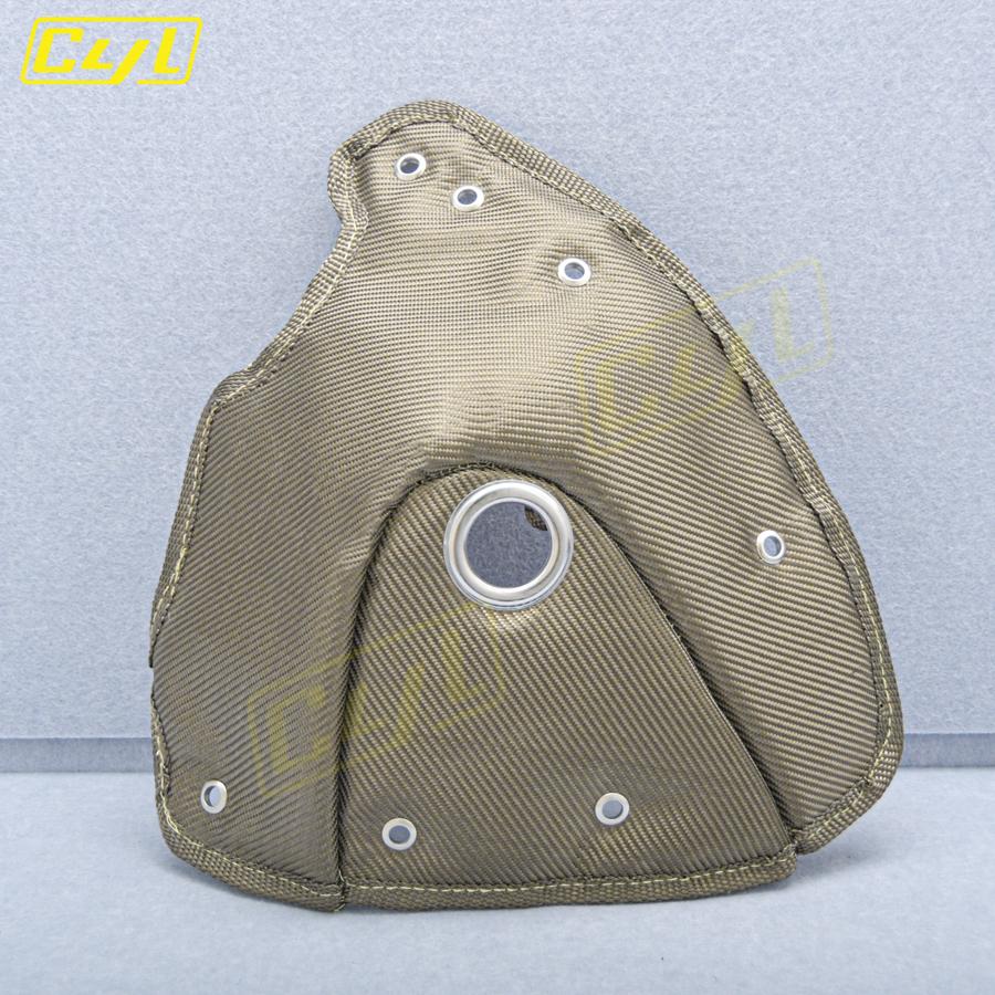 

MINI N14 N18 Turbocharger Heat Wrap Blanket Automobile Turbine Cover Turbo Heat Shield For For BMW Mini R55 R56 1.6T Titanium