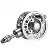 Lizard Metal Aluminum Alloy And Fishing Reel Hand Rod Internal Winding With Drag Function Camping Travel Gear