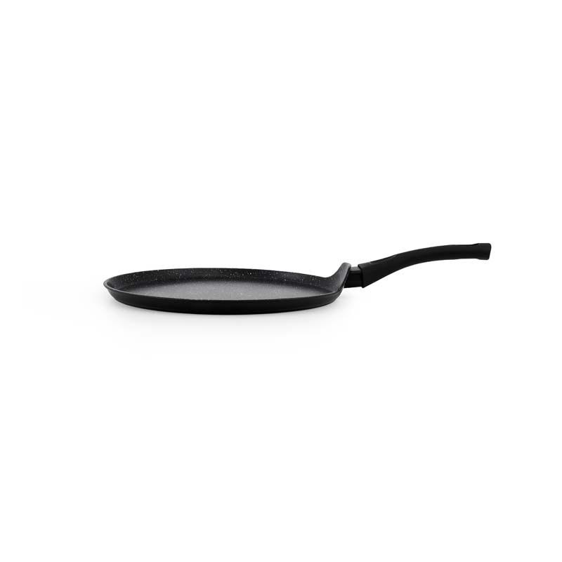 Durand Dupont Doris Crp24tfi Schwarze Aluminium-Crêpe-Pfanne 24 cm
