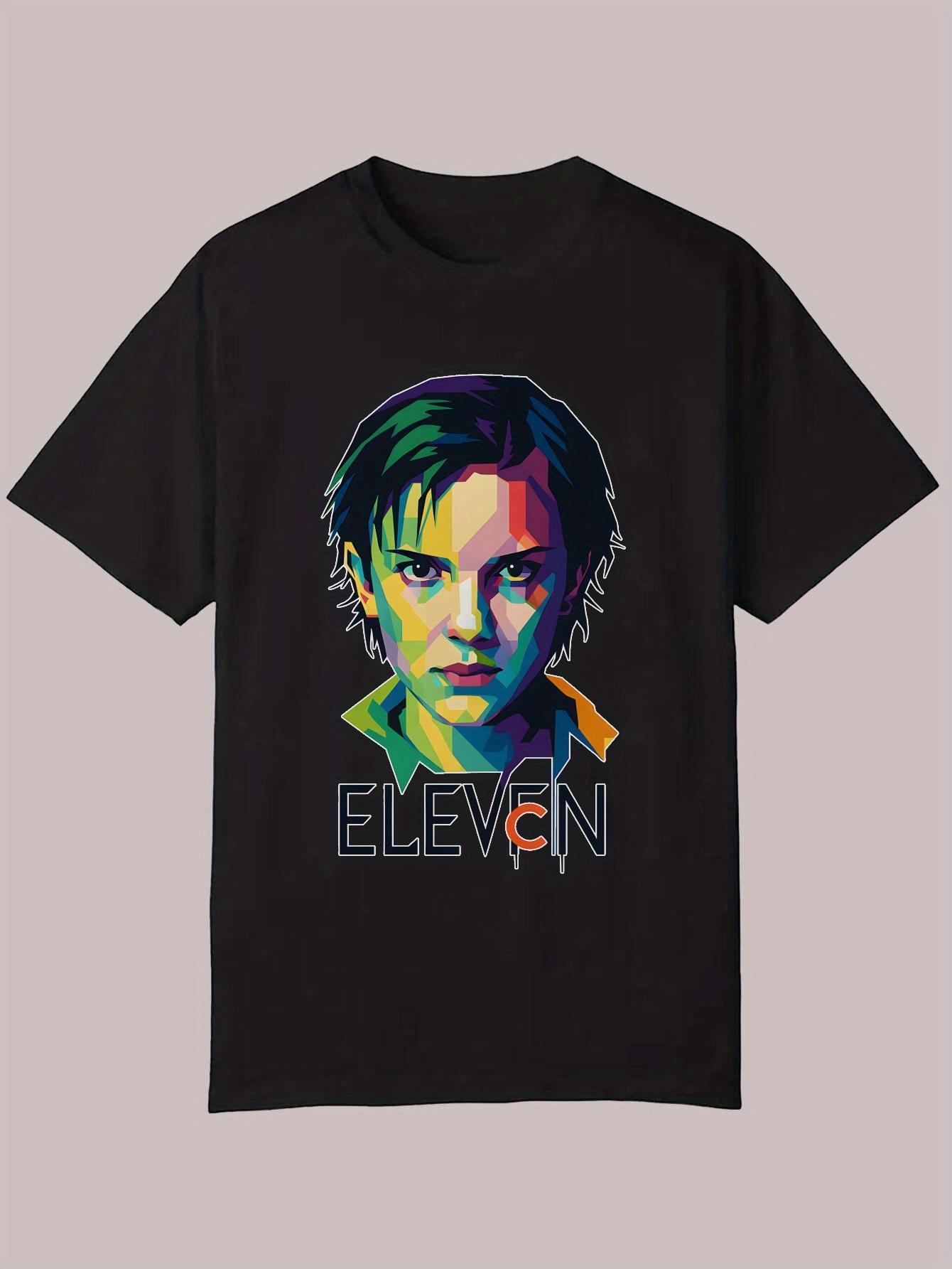 Summer Casual Graphic T-shirt - Black Vibrant Pop Art Portrait with Neon Text Design XXXL