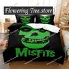 Nieuw The Misfits Glenn Danzig Beddengoed Set Eenpersoons Twin Volledig Queen King Size Bed Set Volwassene Kind Slaapkamer Dekbedovertrek Sets 3D schedel