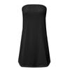 Women Strapless Bandeau Tank Casual Sleeveless Summer Loose Holiday Tube Shirt Tunic Tanks Tops