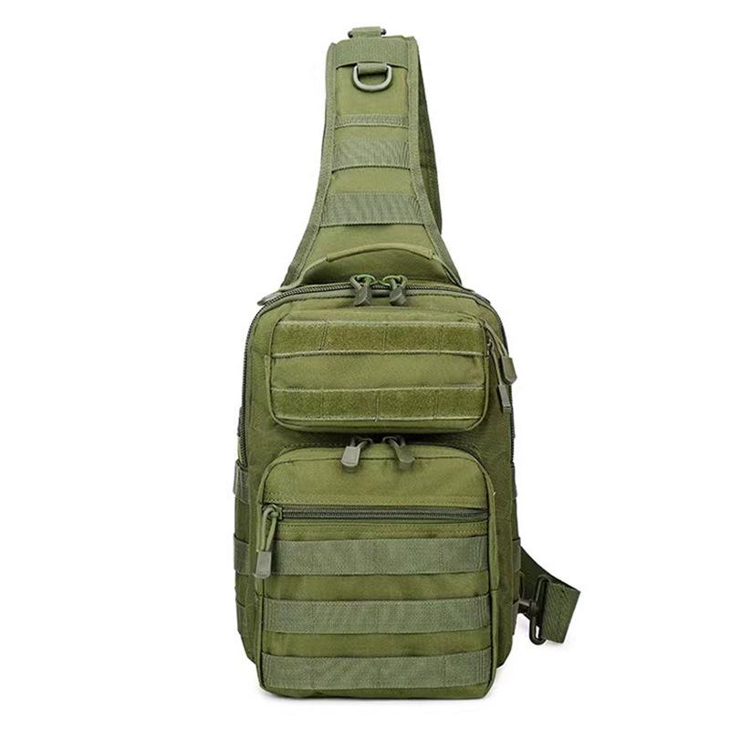 Molle Large Camouflage Tactical Chest Bag, Outdoor Travel Waist Bag for Men & Women, Fashionable Cycling Gear