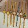 Chiste Vintage Chain Exquisite Niche Fashion Women'S Watch Watch Women'S Wheat Ear Strap Simple Dial