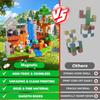 Magnetic Building Block Bricks Toy Mine Stacking World DIY Creative Architecture Model Set Educational Kids Gifts for Boy Girls