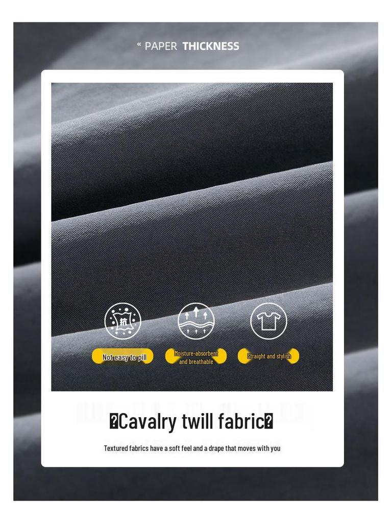 Herren 2023 Herbst Locker Geschnittene Cargo-Sweathose mit Bündchen und Mehrfachtaschen