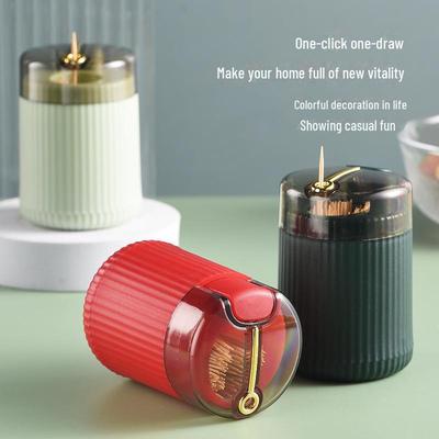 Elegante porta stuzzicadenti Push-Up: Design pop-up automatico per un utilizzo comodo
