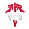 Fairing Set Red White Professional Spare Parts Motorcycle Body Work for Crf50 XR50