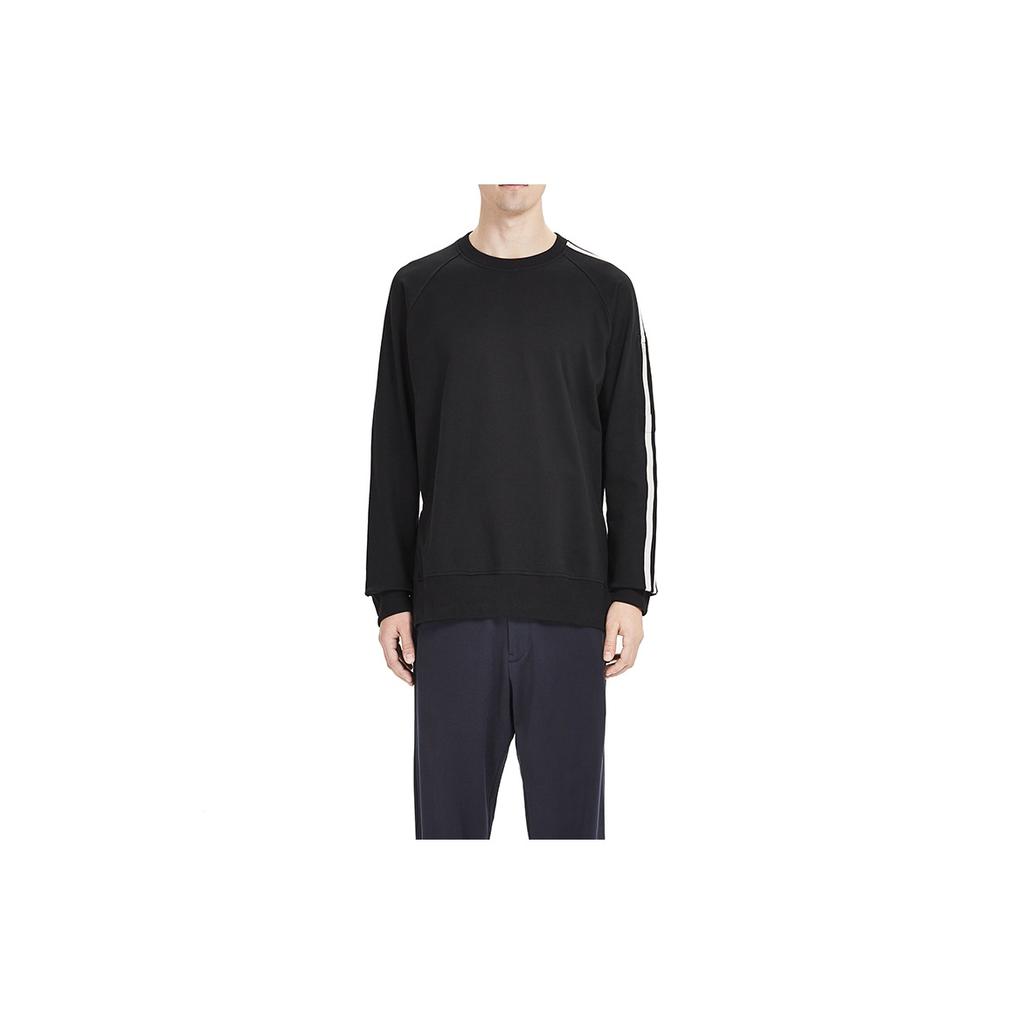 Y-3 Side Stripe Knit Sweater Men Tops Black FJ0388