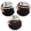 Solid PU Belt for Women Metal Buckle Belt Lady Narrow Waistband Aesthetic Waist Belt for Girl Jeans Shorts Dress Belt