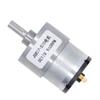 DC Gear Motor Good Conductivity Brass Coil Large Torsion CW CCW Stable Worm Gear Motor DC12V 960RPM