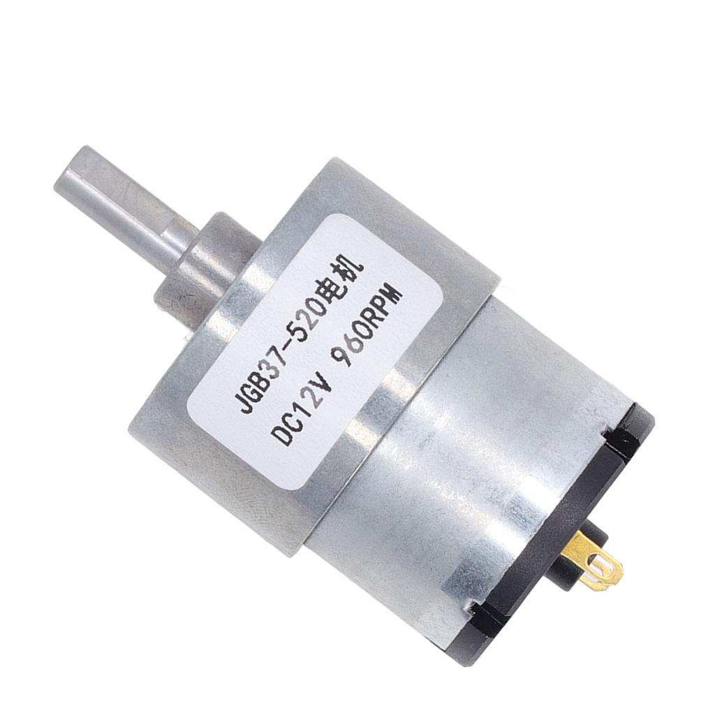 DC Převodový Motor Dobrá Vodivost Měděná Cívka Velká Torze CW CCW Stabilní Šnekový Převodový Motor DC12V 960RPM