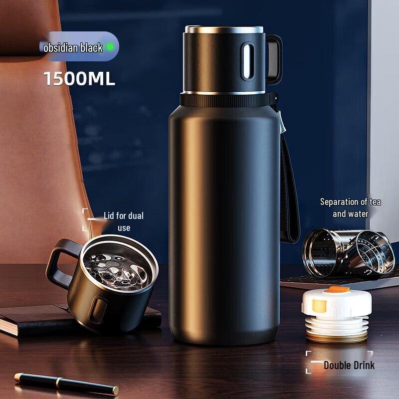 Shangqi 1500ml Stainless Steel Insulated Tea Bottle