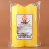 Odorless Multi-Color Extra Thick Festival and Emergency Candles: 24-Hour Lighting Backup in Red, White, Purple, Black.
