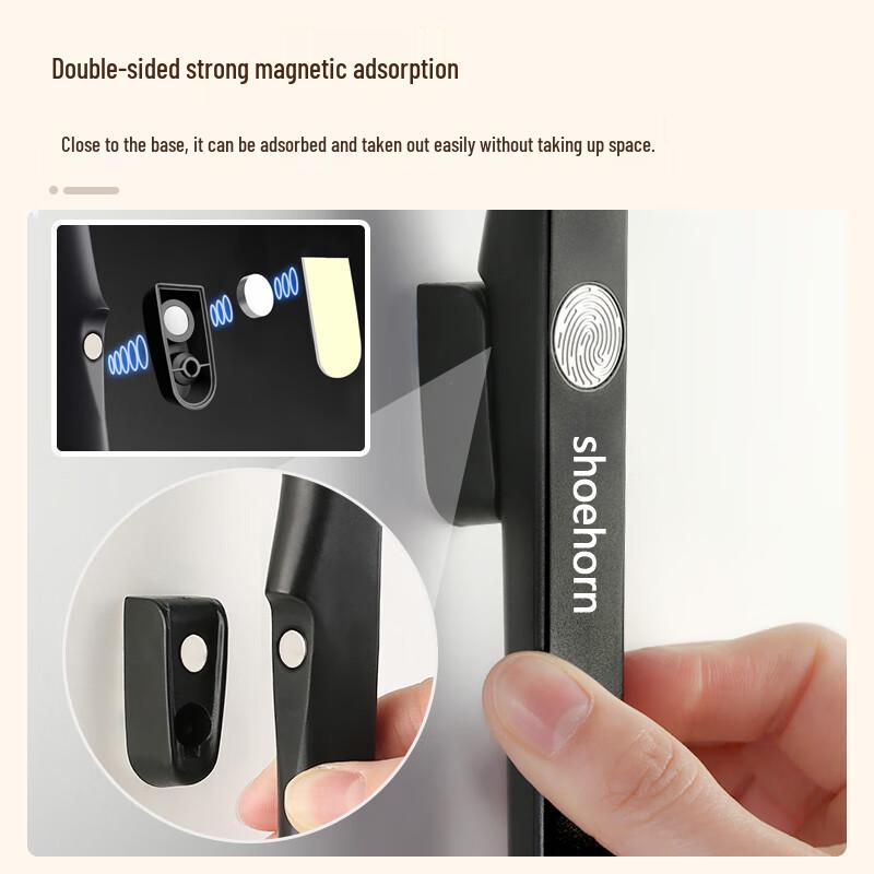 Magnetic Long Handle Shoehorn