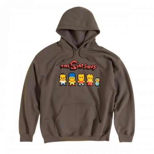 The Simpsons Unisex Adult Pixel Hoodie
