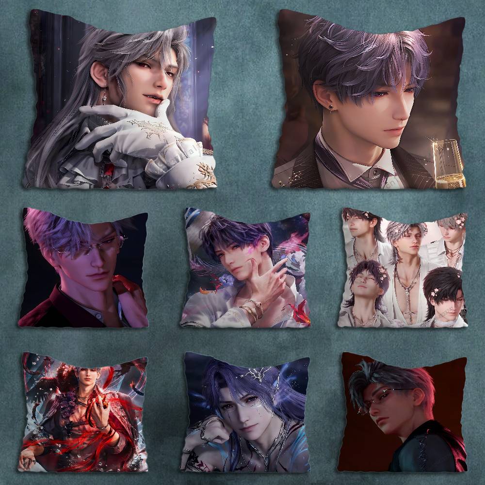 Game Love And Deepspace Pillow Case For 30x30cm45x45cm55x55cm For Home Bedroom Decoration And Protector