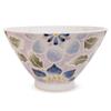 Isayama Kiln Tea Hasami Made In Strawberry Flower Purple Hand-Painted Bowl, 12cm, Ware, Japan, Design, Large,
