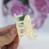 Korean Wild Girls Women Fashion Medium Barrette Hair Claw Hairpin Acrylic