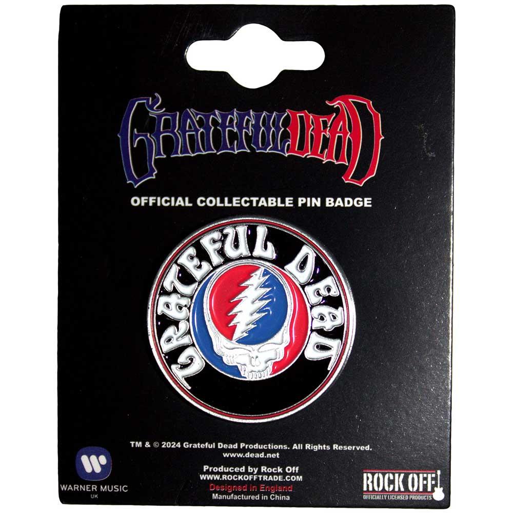 Grateful Dead Steal Your Face Logo Badge
