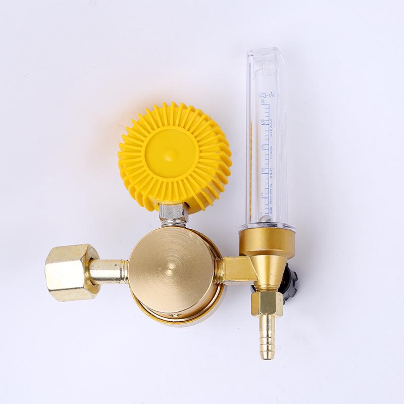 Argon Arc Welding Gas Pressure Regulator with Single Tube Meter