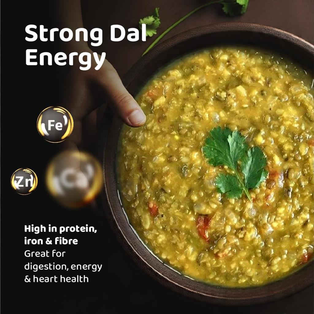 DeHaat Honest Farms Pesticide Free Unpolished Moong Dal Chilka 1 KG