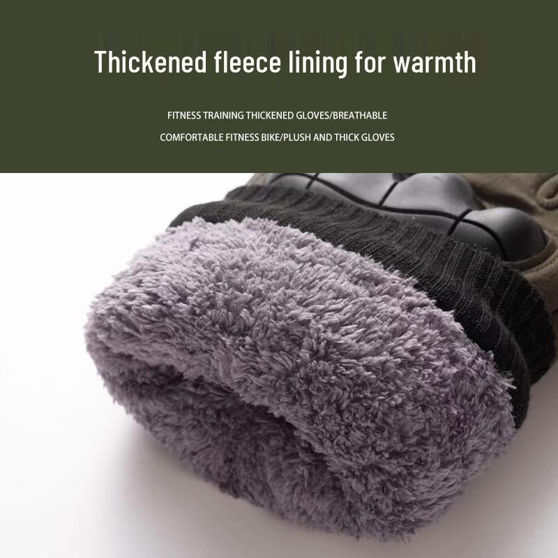 Rindu Men's Winter Thermal Outdoor Tactical Gloves