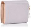 Jill Stuart Gloria Zipper Folding Wallet with Ribbon Cowhide JSLW3AS2 Women's L-Shaped Motif, Leather,