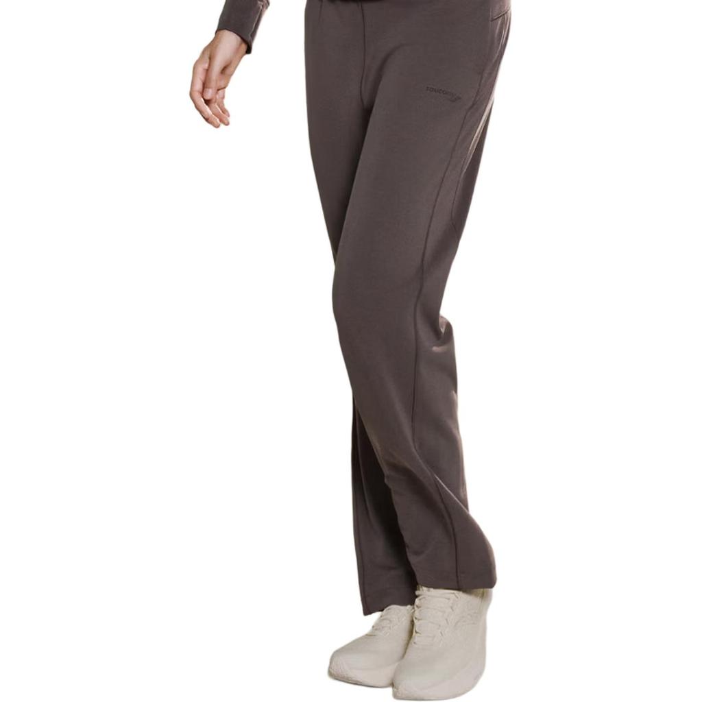 SAUCONY Mid Rise Lace Up Solid Color Casual Pants Women Bottoms SA1269KP22L-CO095