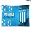 Racing Club Wall Tapestry Aesthetic Wall Hanging Printed Fabric Blanket Decorative Tapestries for Bedroom Living Room Home Decor
